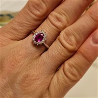 Anello Mirco Visconti Donna in Oro bianco Rubino 0.76 Ct HN70/B20R - HN70/B20R